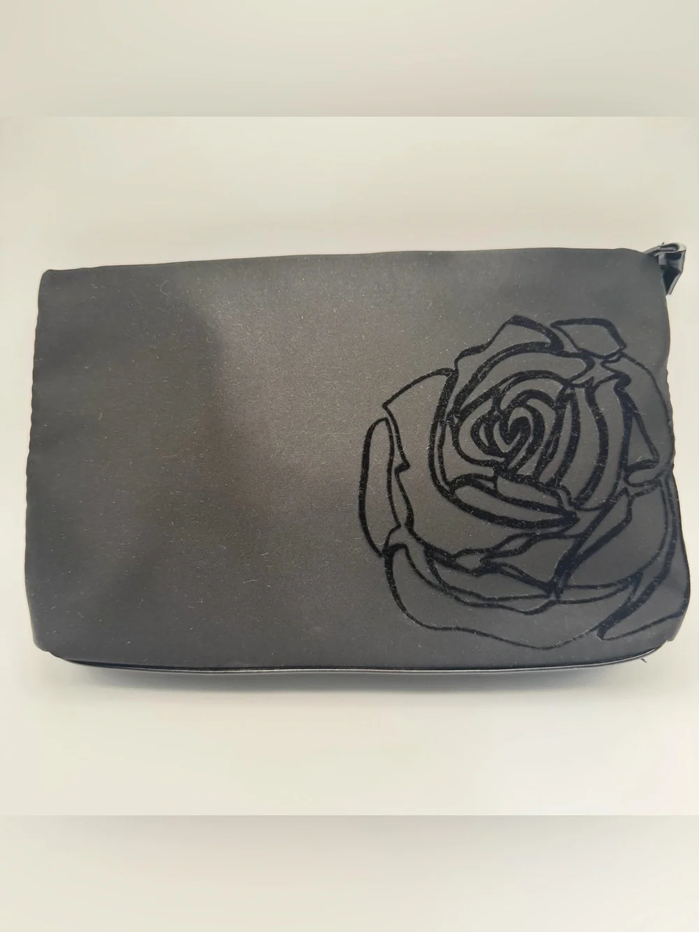 Lancome Black Rose-Detail Cosmetic Pouch